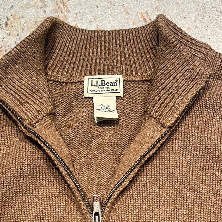 #3388 L.L.Bean/エルエルビーン/Half zip knit/ハーフジップニット/サイズL