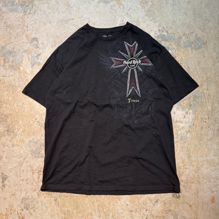 古着 Hard Rock CAFE/ ハードロックカフェ/ プリントTシャツ/ TAMPA/ サイズXL