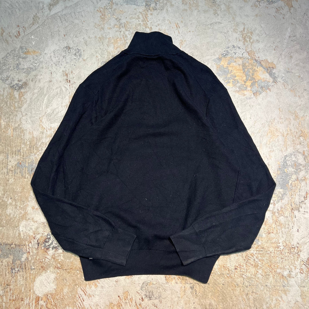 #3750 古着 Polo Ralph Lauren/ポロラルフローレン / Half Zip Pima Cotton Knit Sweater/ハーフジップ ピマコットンニット セーター / サイズL