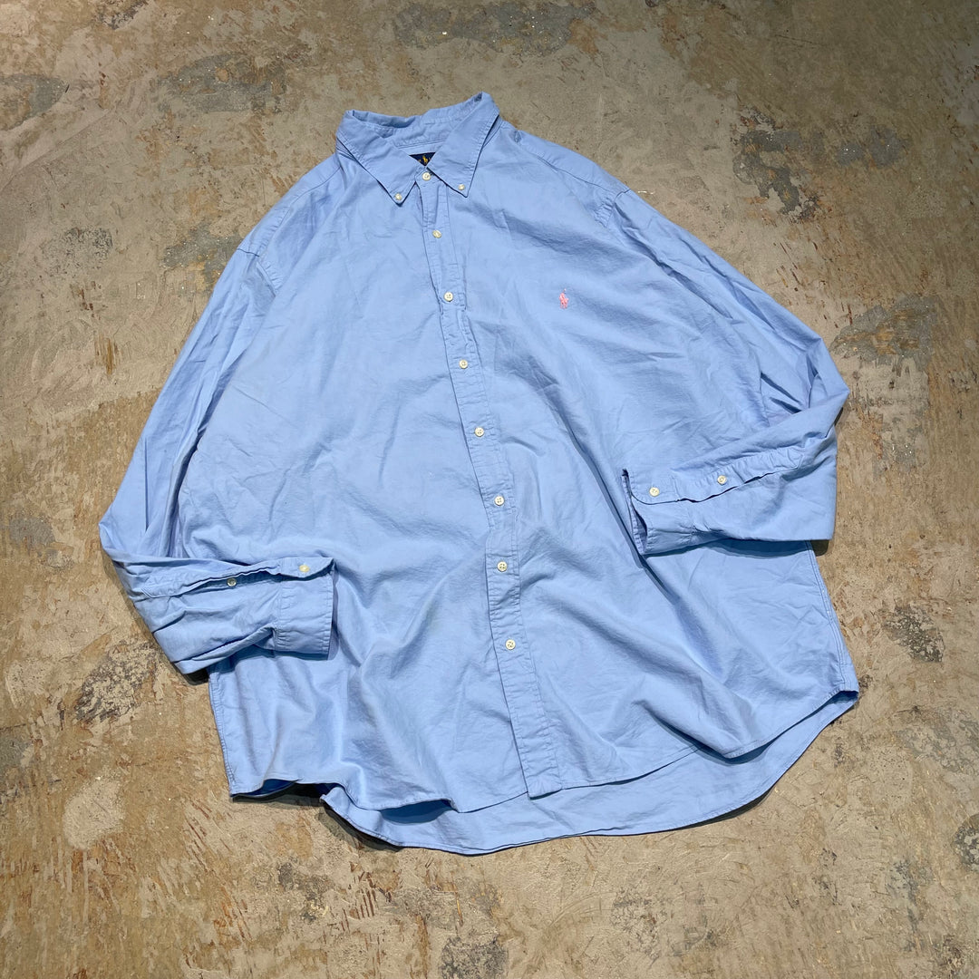 #4319 Ralph Lauren/ラルフローレン L/S B.D Shirts/ボタンダウンシャツ/CLASSIC FIT/サイズ3XL