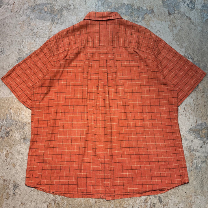 古着 Woolrich/ ウールリッチ/ 半袖シャツ/ チェック柄/ サイズXL