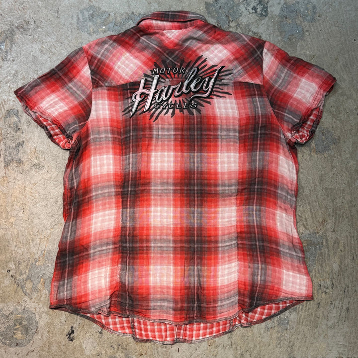 古着 Harley-Davldson/ ハーレーダビットソン/ 半袖シャツ/ Women's/ サイズS相当