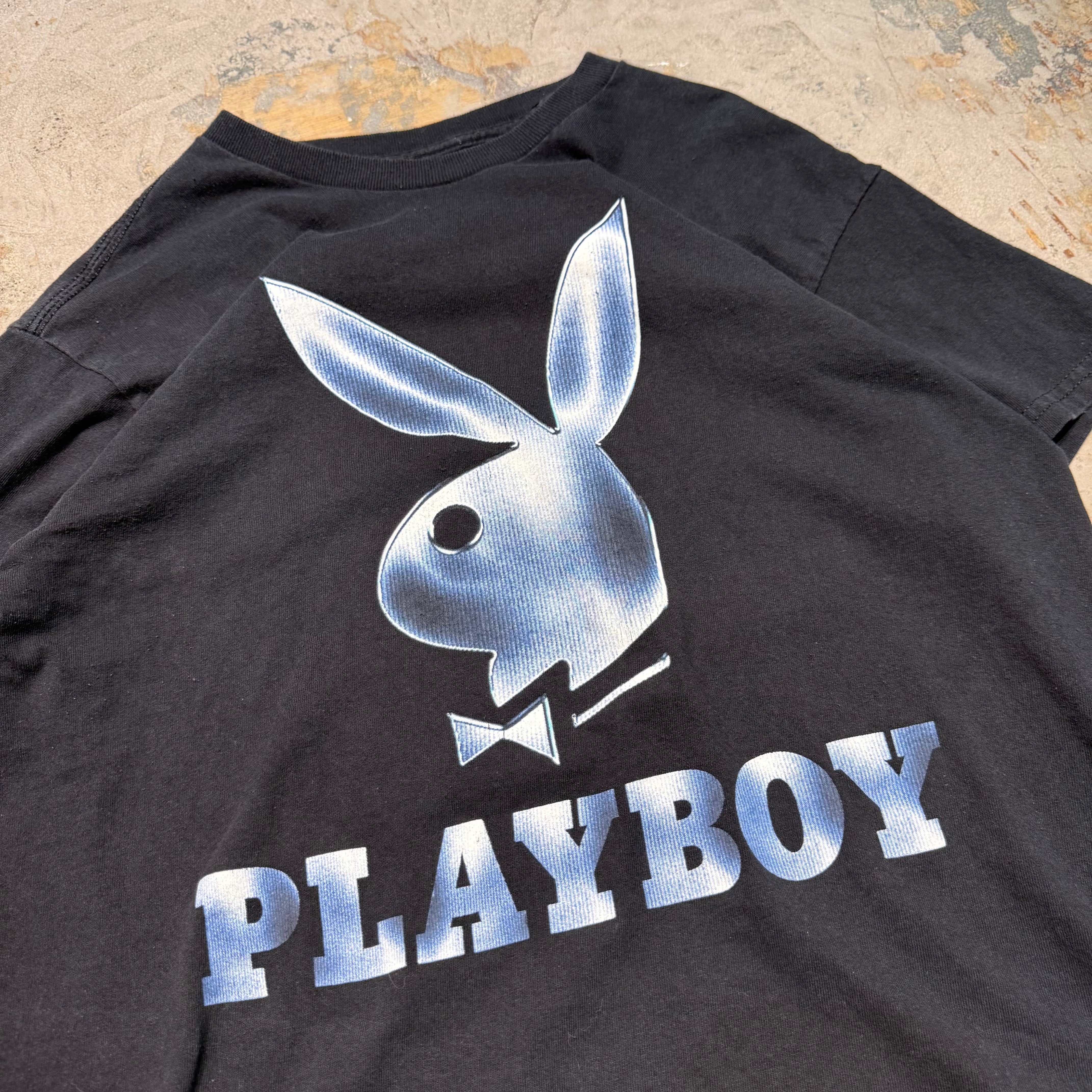古着 PLAYBOY/ プレイボーイ/ プリントTシャツ/ サイズM – MUJIN