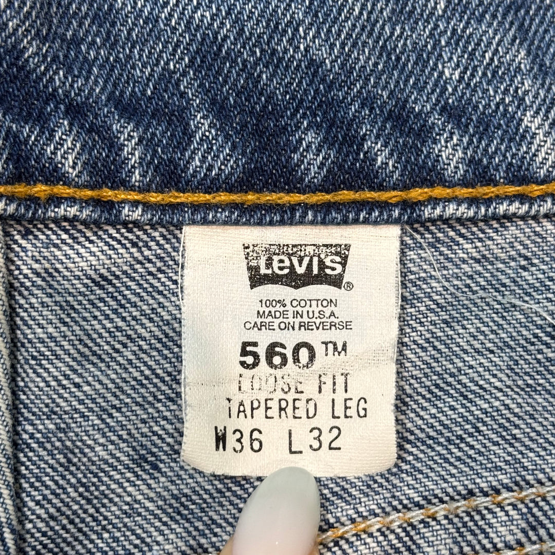 古着 USA製 94's Levi's / リーバイス/ デニムパンツ/ 560/ 実寸サイズ34×32