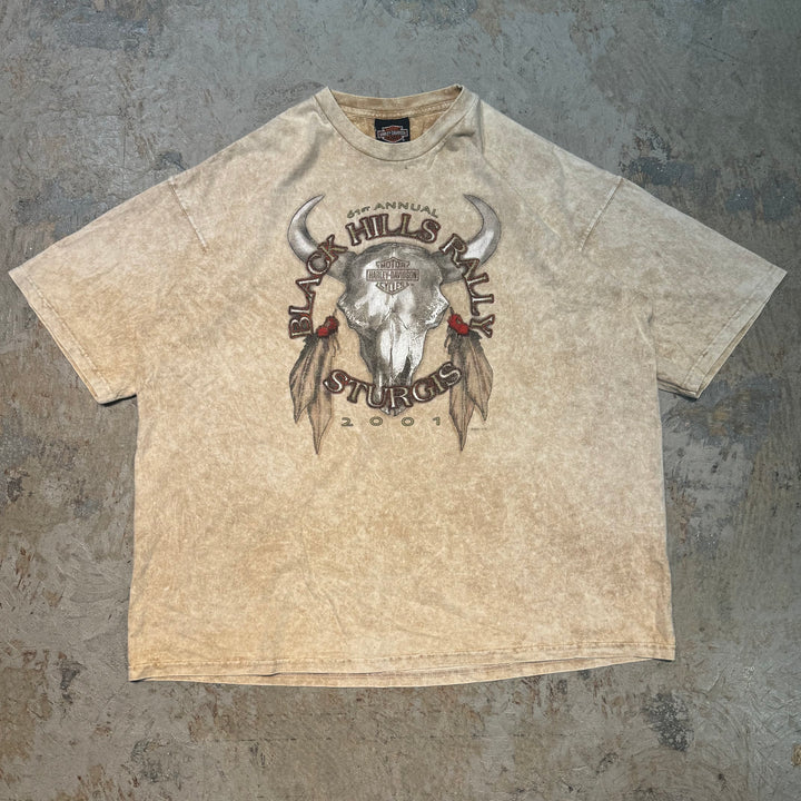 古着 USA製 Harley-Davidson/ハーレーダビッドソン/ プリントTシャツ/ サイズ2XL