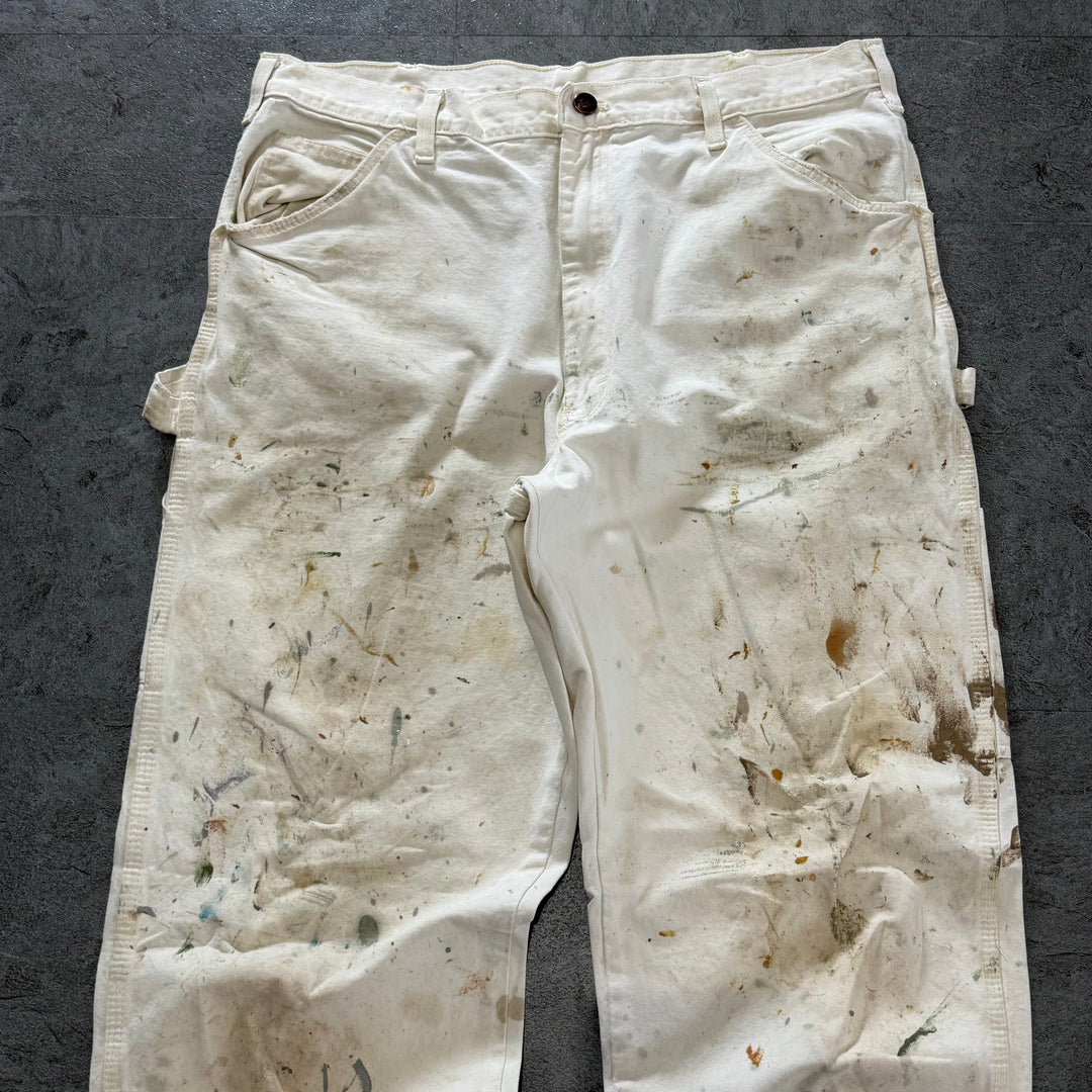 古着 Dickies ディッキーズ ペインターパンツ  実寸サイズ36×30