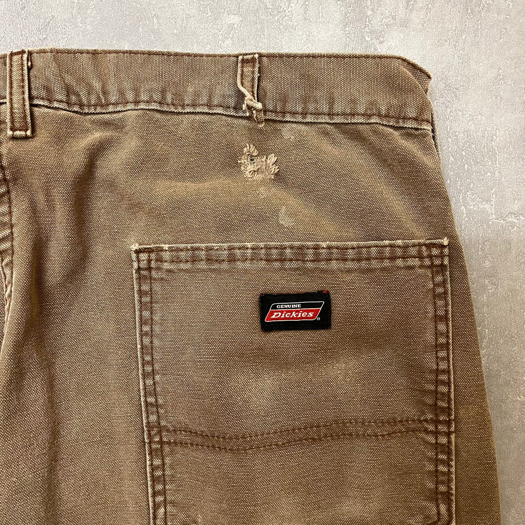 #1718 古着 Dickies/ディッキーズ Duck Work Pants/ダック地ワークパンツ /サイズ36×30