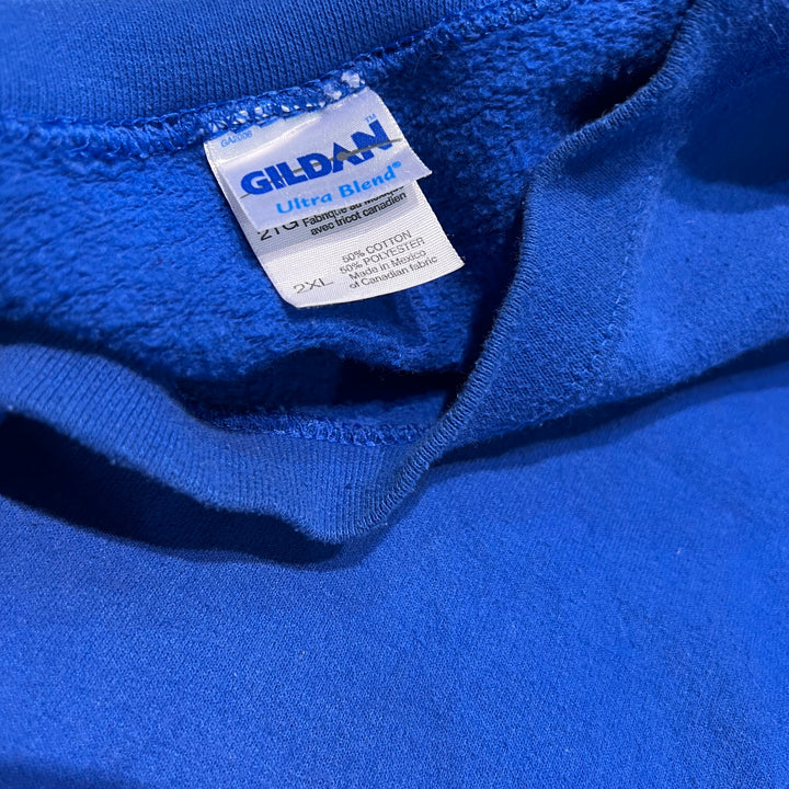 #3461 古着 GILDAN/ギルダン/Crewneck Sweat/クルーネックスウェット/企業系/刺繍ロゴ/サイズ2XL