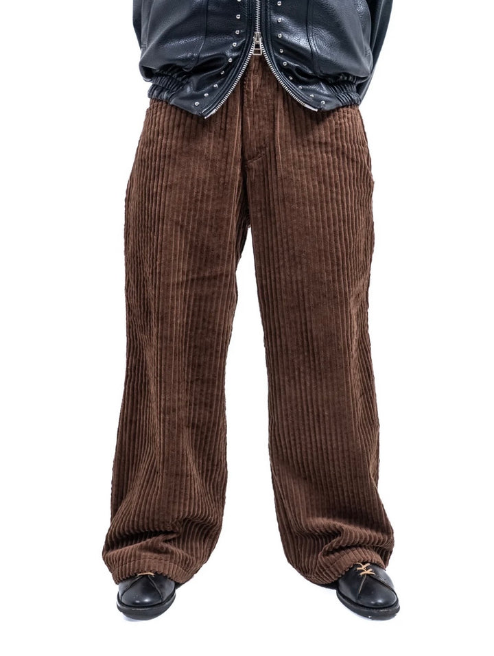 Wide corduroy straight pants/ワイドストレートコーデュロイパンツ