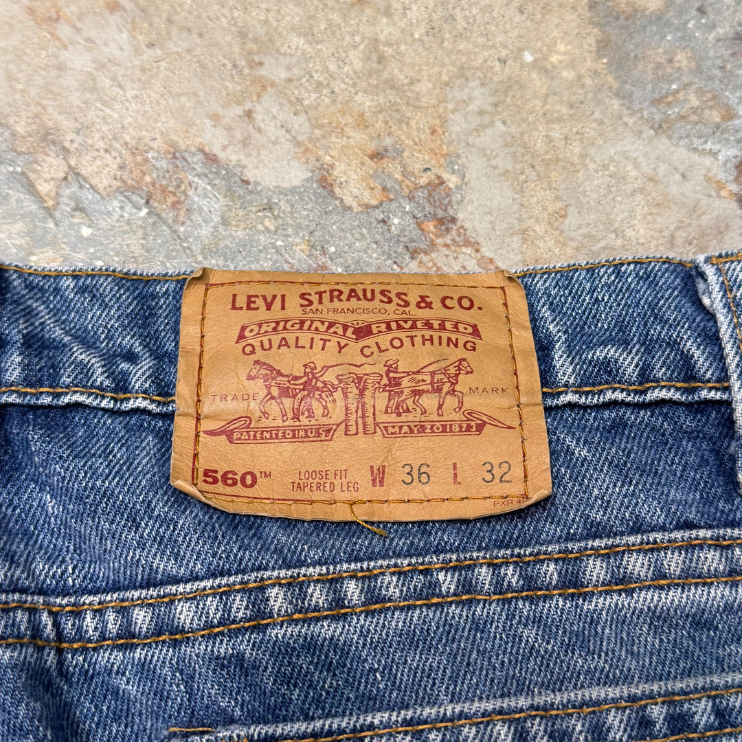 古着 USA製 94's Levi's / リーバイス/ デニムパンツ/ 560/ 実寸サイズ34×32