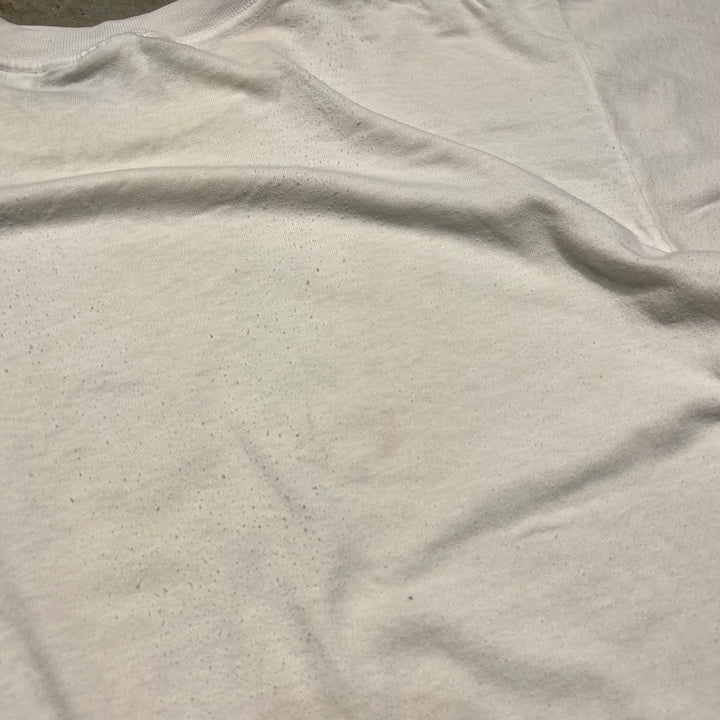 古着 USA製 白いジャーマンシェパード/ヴィンテージ シングルステッチ プリントTシャツ/サイズL