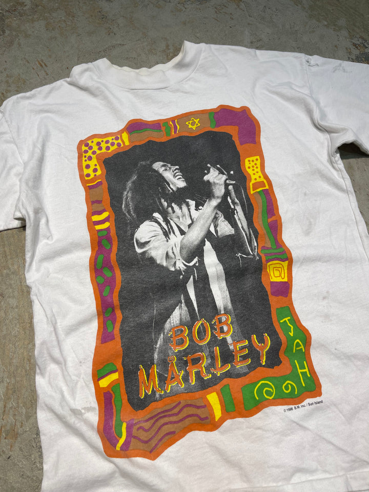 #MA75  古着 96's ボブマーリー/ヴィンテージ シングルステッチ/Tシャツ/サイズM