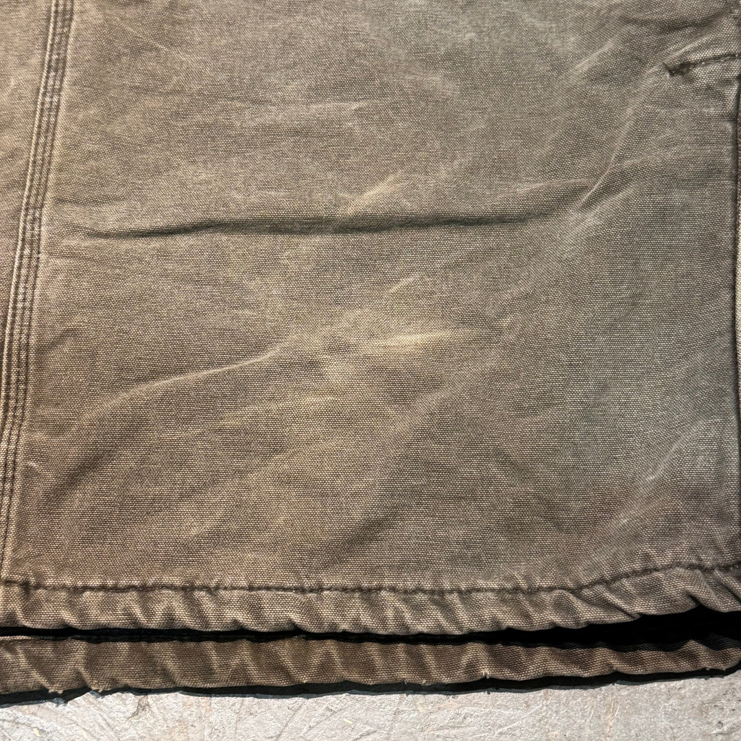 古着 USA製 Carhartt/ カーハート/ チョアコート/ ダック地/襟コーデュロイ/裏地ブランケット/ サイズ3XL