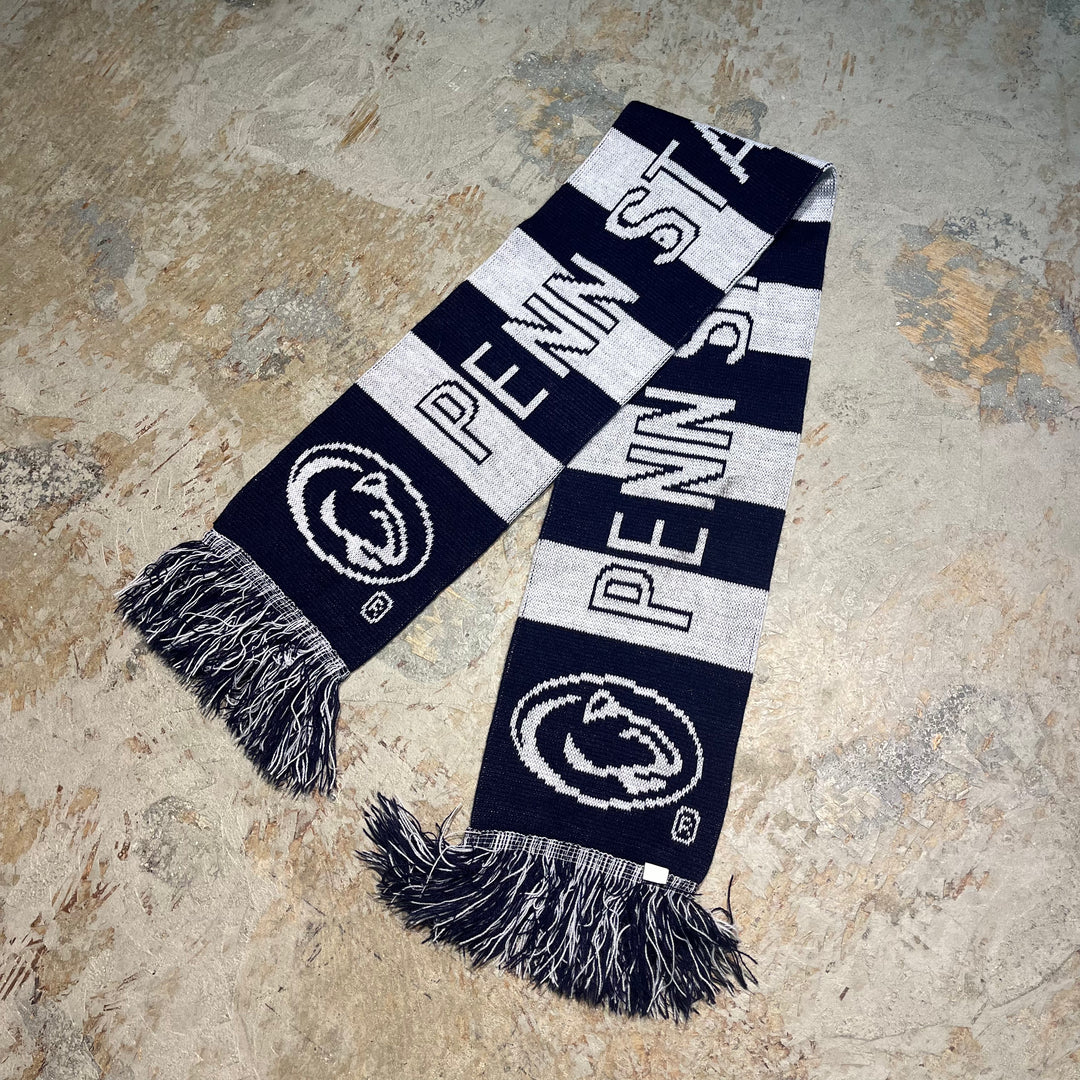 #3023  古着 スポーツマフラー/Penn State Futbol/シルバニア州立フットボール