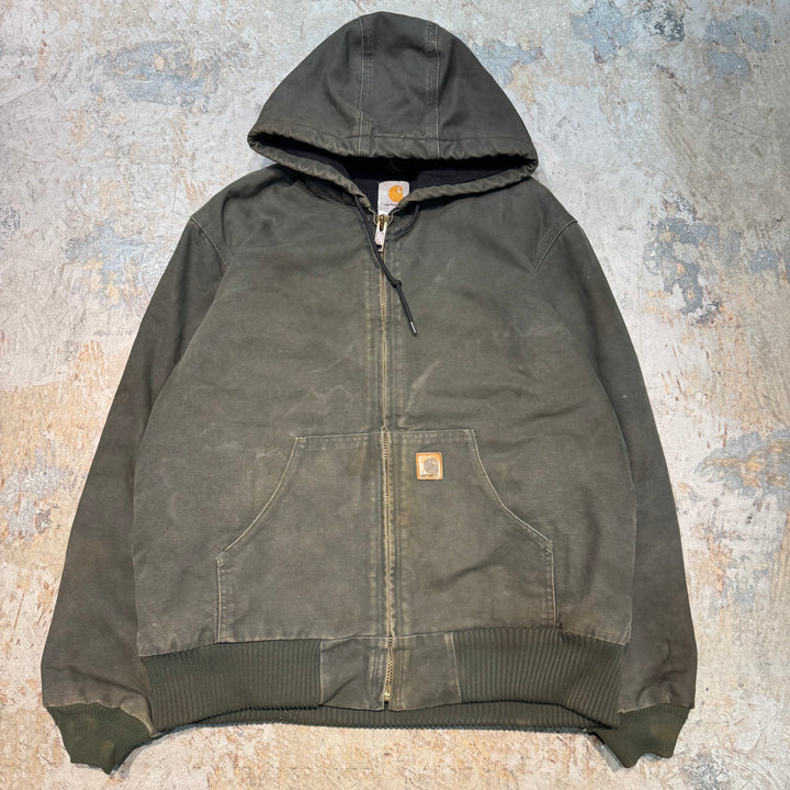 古着 carhartt/ カーハート/ アクティブジャケット/ 裏地キルティング/サイズM