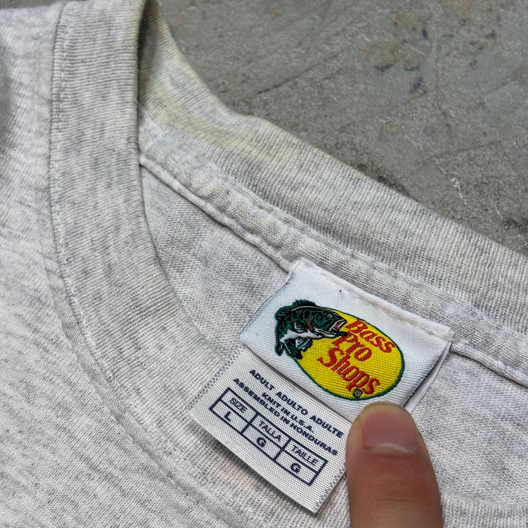 古着 USAVINTAGE/ プリントTシャツ/ Bass pro shops/ サイズL
