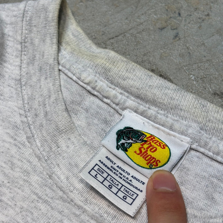古着 USAVINTAGE/ プリントTシャツ/ Bass pro shops/ サイズL