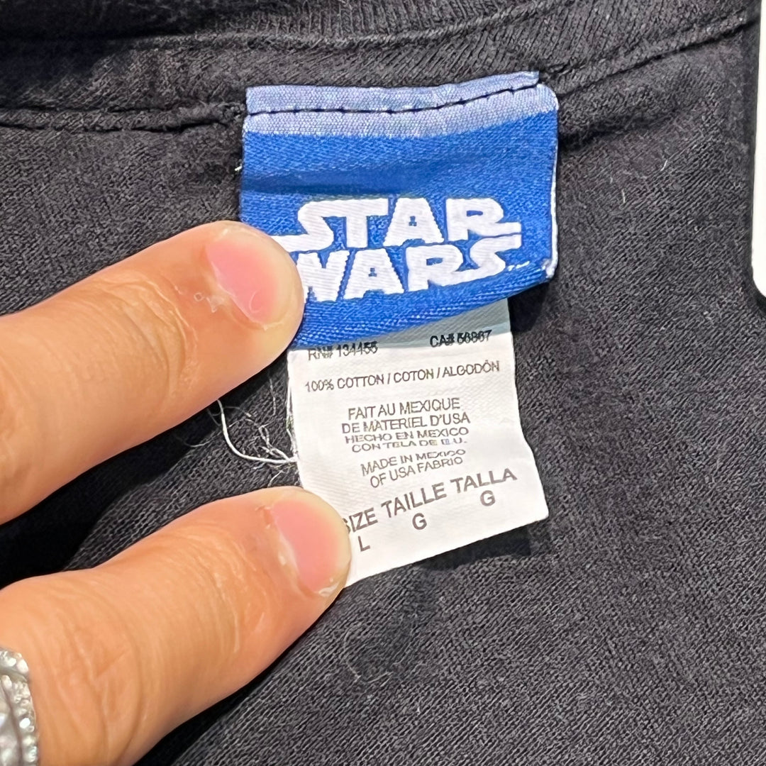 古着 STAR WARS/ スターウォーズ/ ムービーTシャツ/ YODA/ ヨーダ/ サイズL