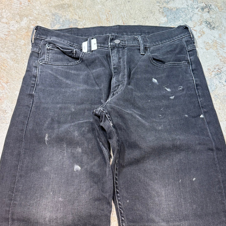 古着 Levi's/ リーバイス/ ブラックデニムパンツ/ 569/実寸サイズ33×30