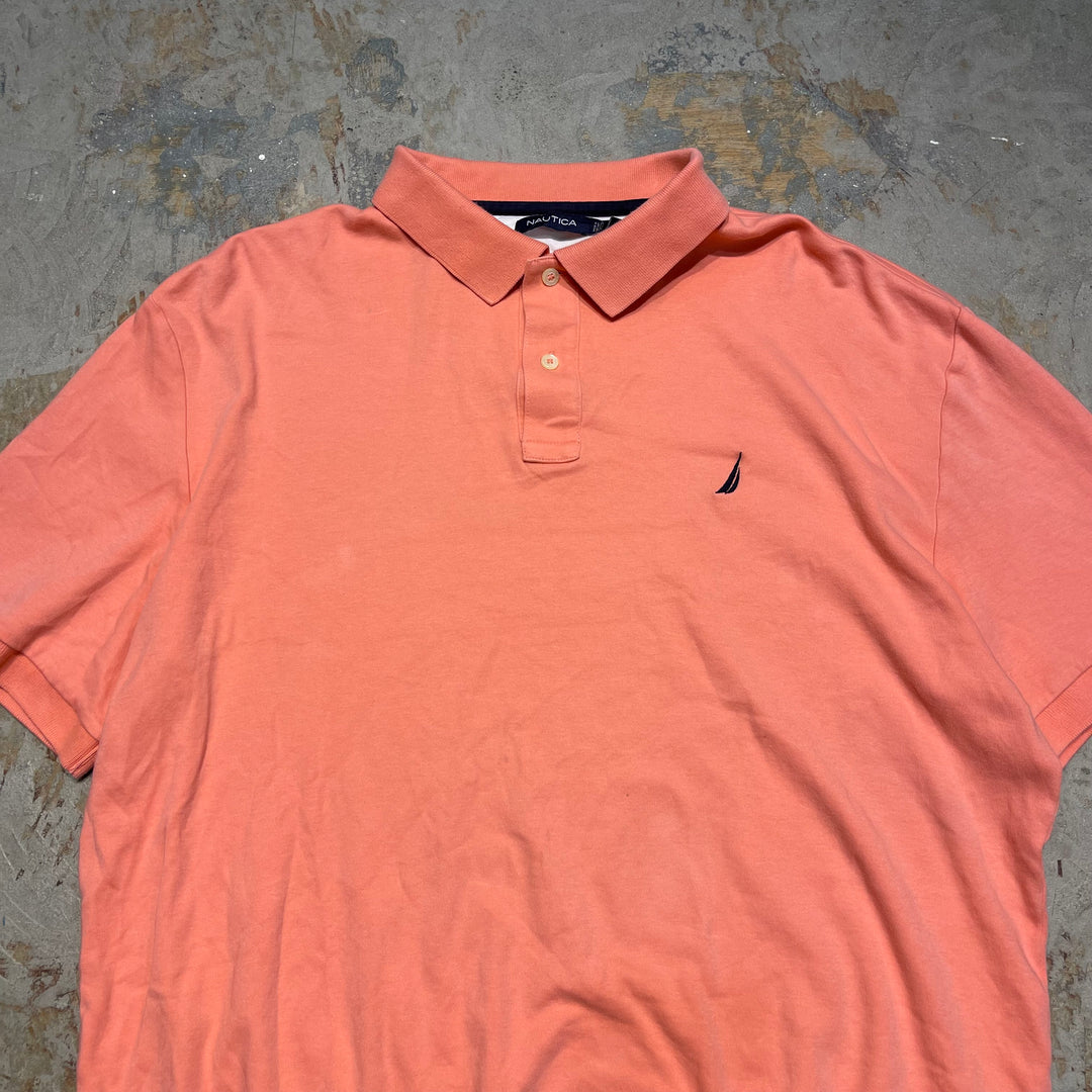 #4360 古着 NAUTICA/ノーティカ/s/s polo shirt/半袖ポロシャツ/サイズXL