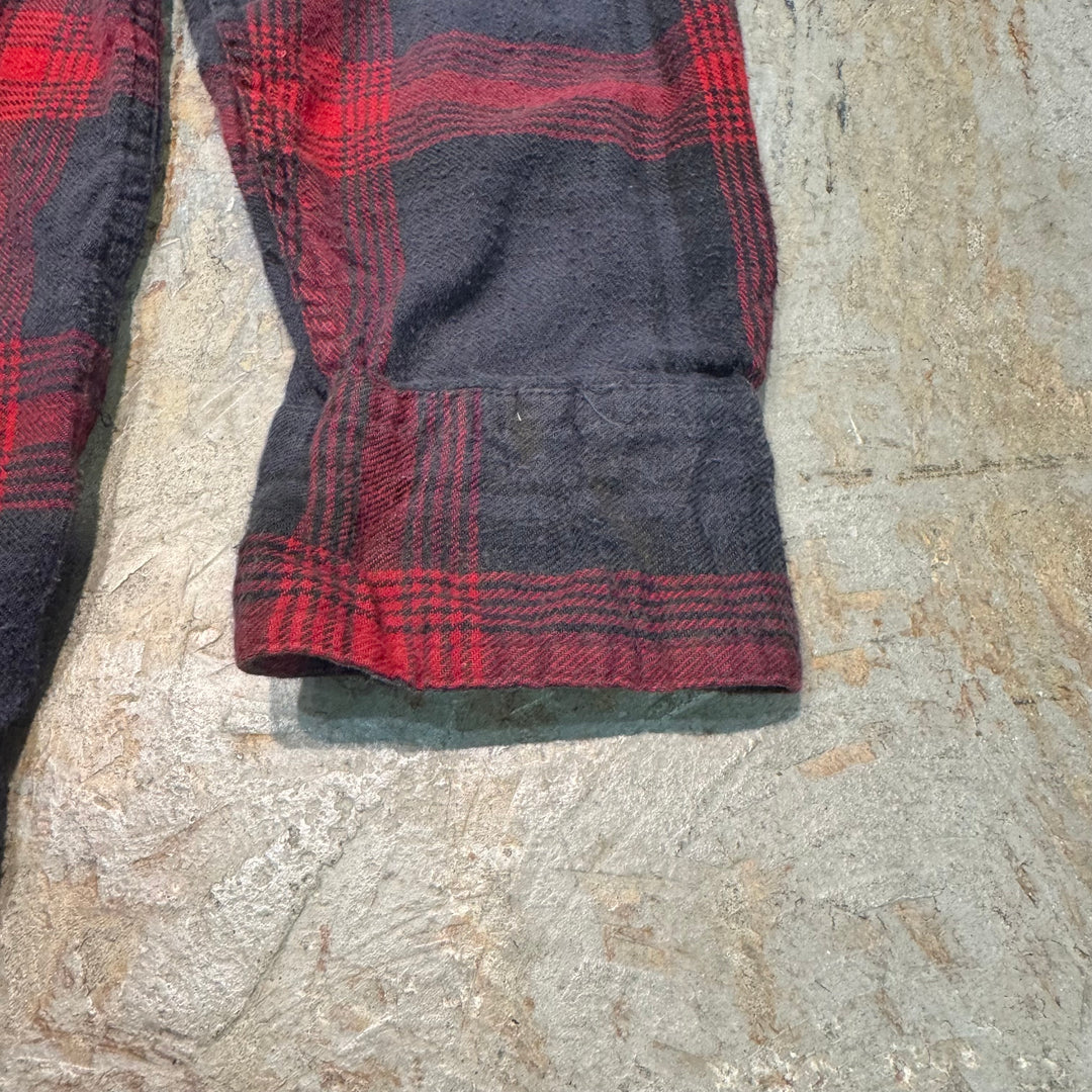 古着 CHAPS RALPH LAUREN/ チャップス ラルフ ローレン/  ボタンダウン長袖シャツ/ チェック柄/ サイズXL