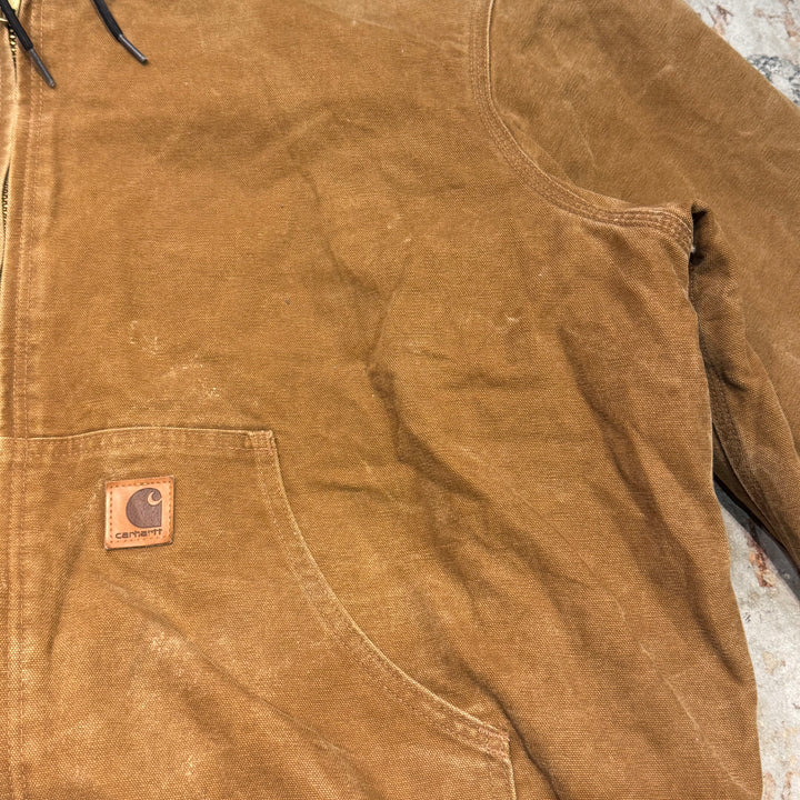 古着 Carhartt/ カーハート/ アクティブジャケット/ ダック地/ 裏地キルティング/ サイズXL