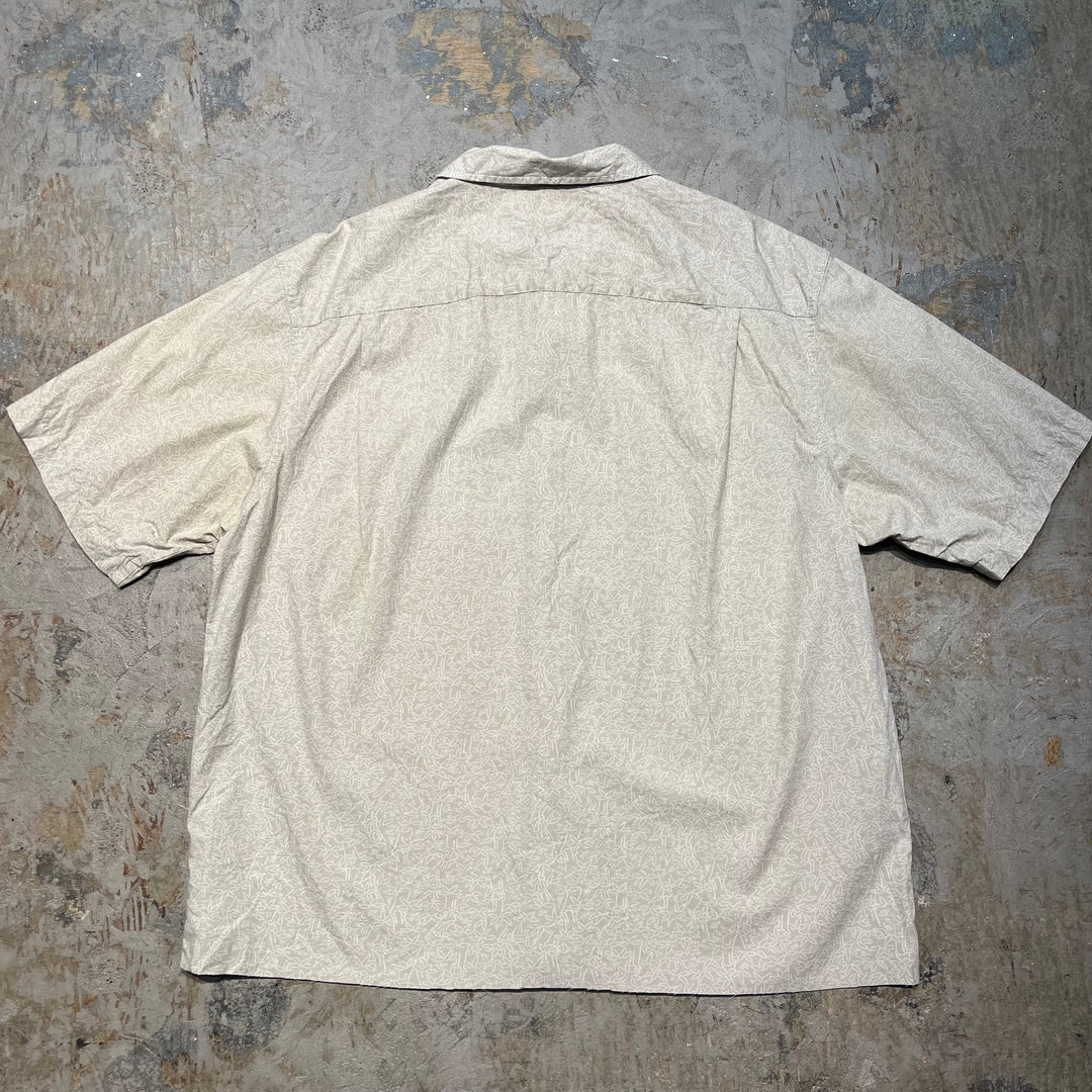 古着 Columbia/ コロンビア/ 半袖シャツ/ 総柄/ リメイク/サイズXL