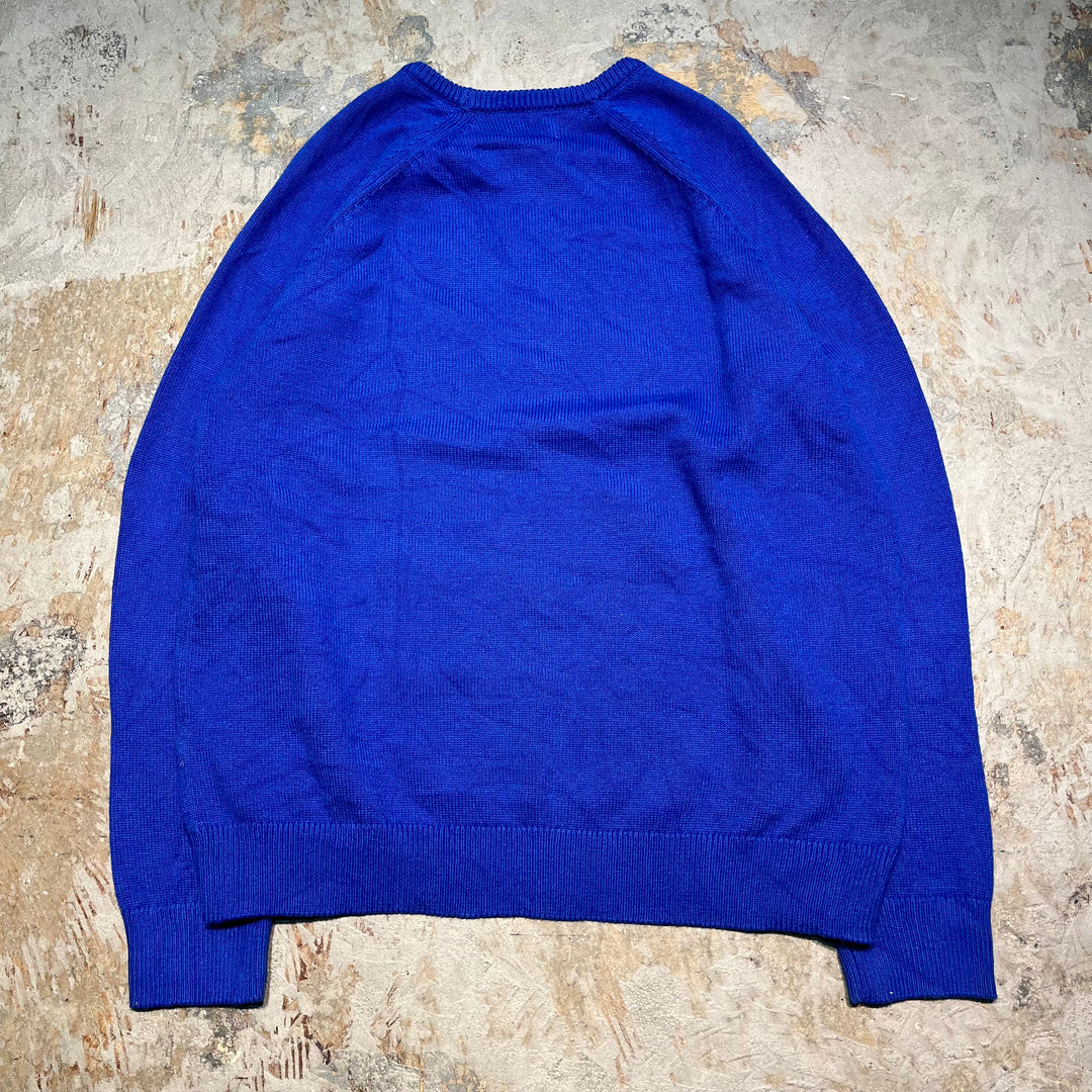 #3372 L.L.Bean/エルエルビーン/Crew neck cotton knit/クルーネックコットンニット/企業ロゴ/サイズ L