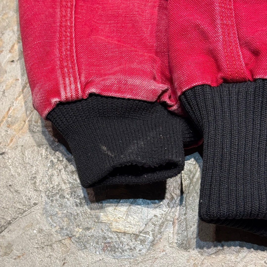 古着 Carhartt/ カーハート/ サンタフェジャケット/ ダック地/ 裏地キルティング/ 襟コーデュロイ/ サイズL相当