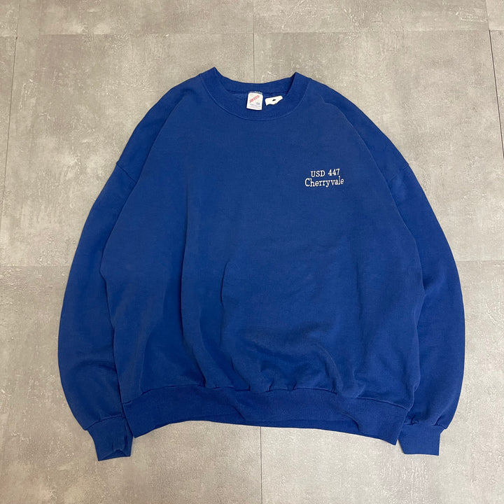 #2007 古着 80's~ JERZEES/ジャージーズ/Crewneck Sweatshirts/クルーネックスウェット/企業系/MADE IN U.S.A/サイズ3XL