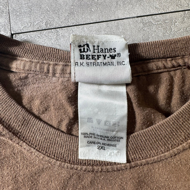 古着 USA製 Harley-Davidson ハーレーダビッドソン プリントTシャツ サイズ2XL