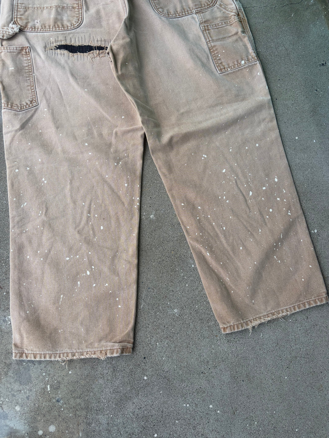 Carhartt Distressed Duck Painter Pants W37 L27