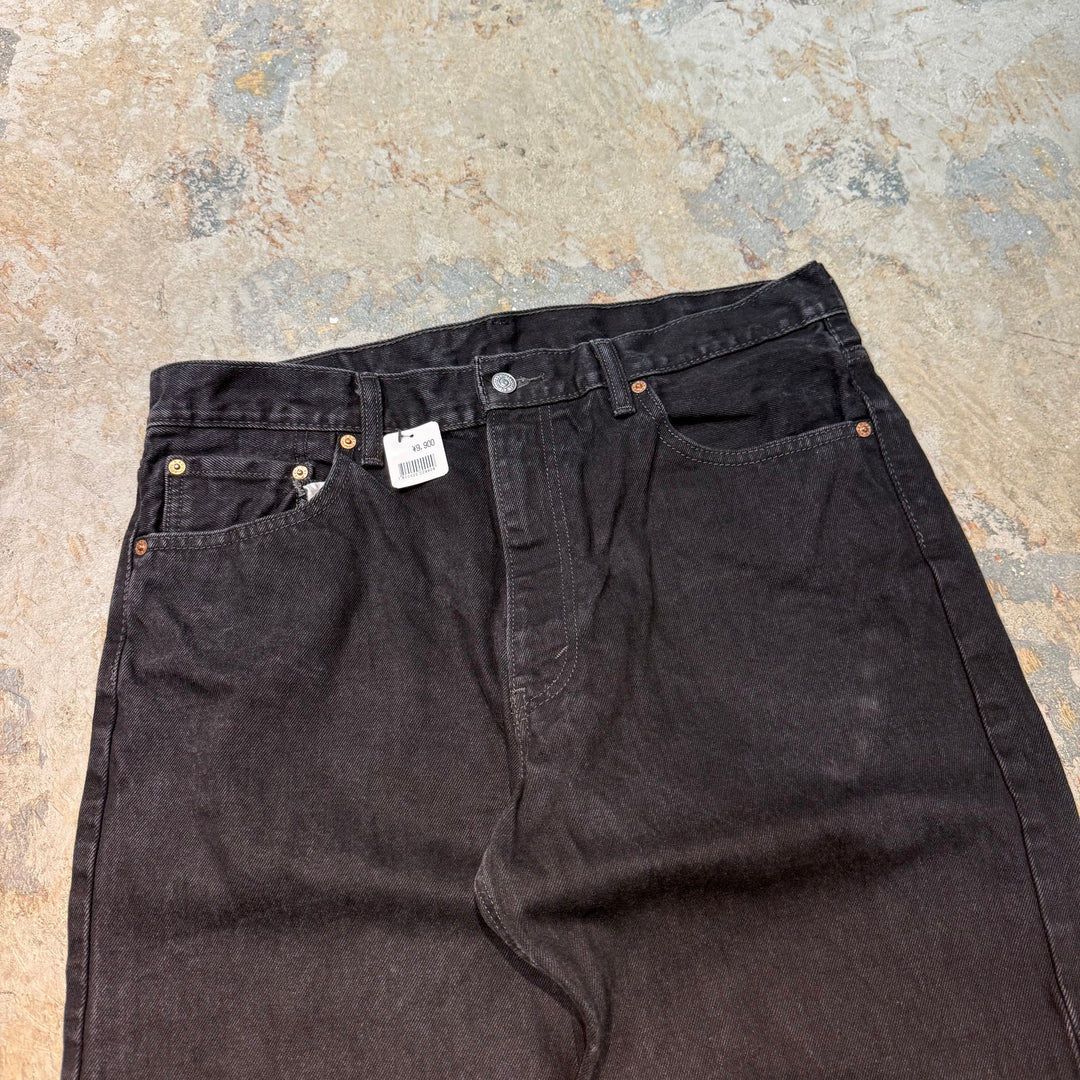 古着 Levi's/リーバイス/ブラックデニムパンツ/550/実寸サイズ35×30
