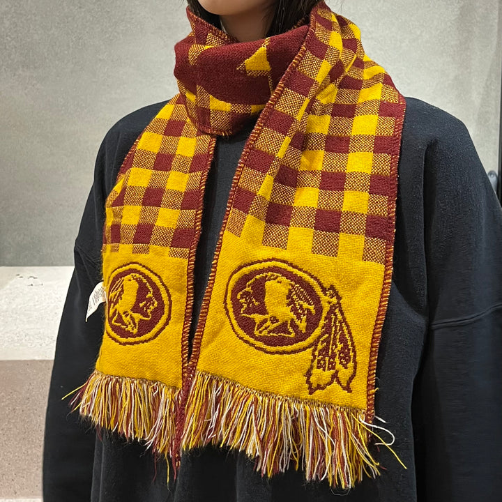 #3020  古着 スポーツマフラー / REDSKINS/レッドスキンズ/アメフト