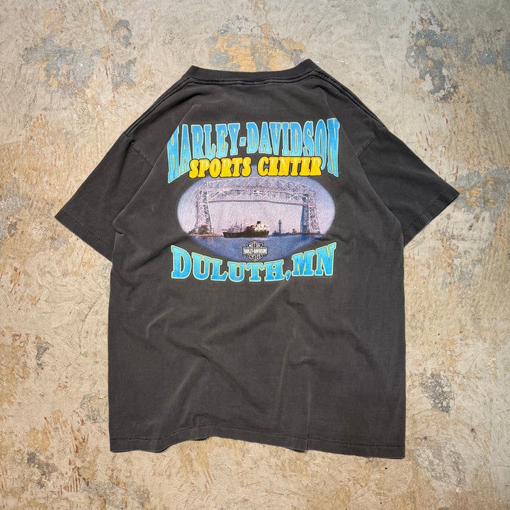 古着 USA製 90's Harley-Davidson/ハーレーダビッドソン/ プリントTシャツ/ サイズL