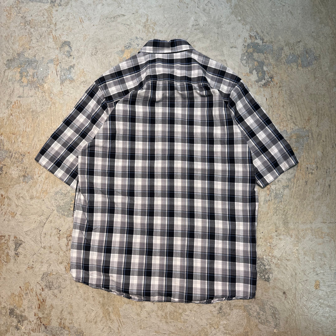 古着 carhartt/ カーハート/ ボタンダウン半袖シャツ/ チェック柄/ サイズM