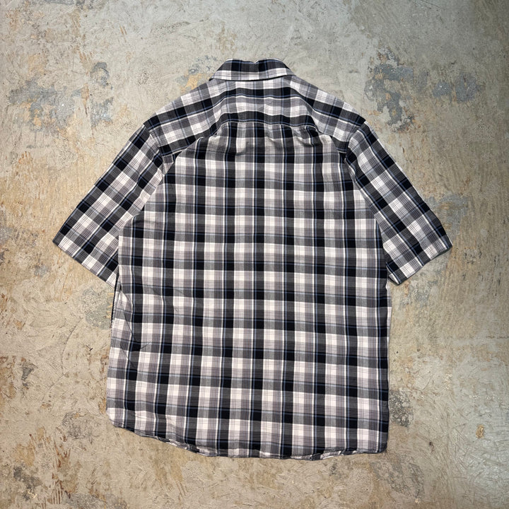 古着 carhartt/ カーハート/ ボタンダウン半袖シャツ/ チェック柄/ サイズM