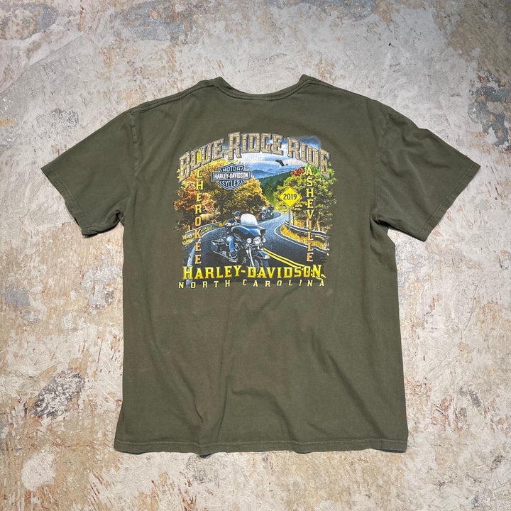 古着 Harley-Davidson/ハーレー ダビッドソン/ノース･カロライナ州/プリントTシャツ/サイズXL