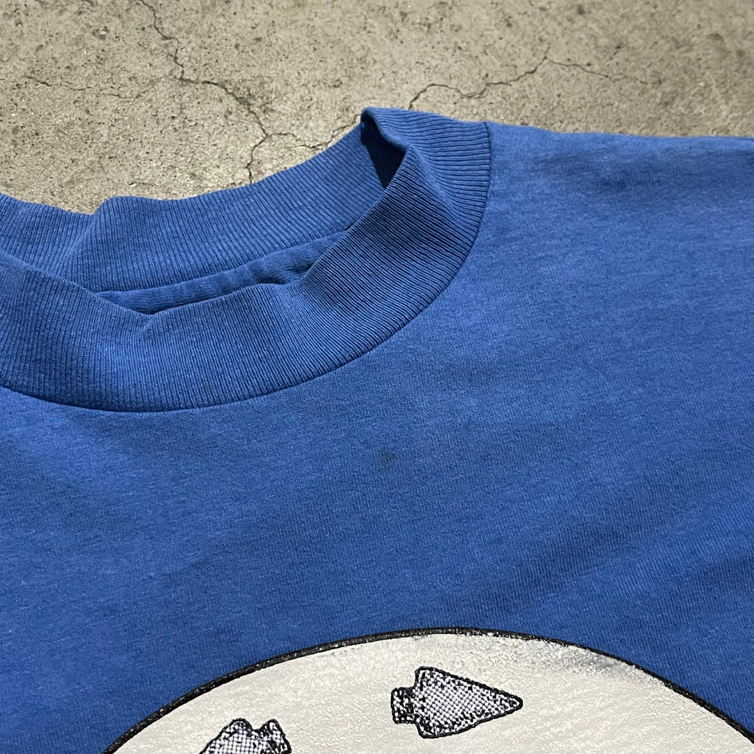 古着 USA製 80's ヘインズ/ヴィンテージ シングルステッチ プリントTシャツ/サイズS