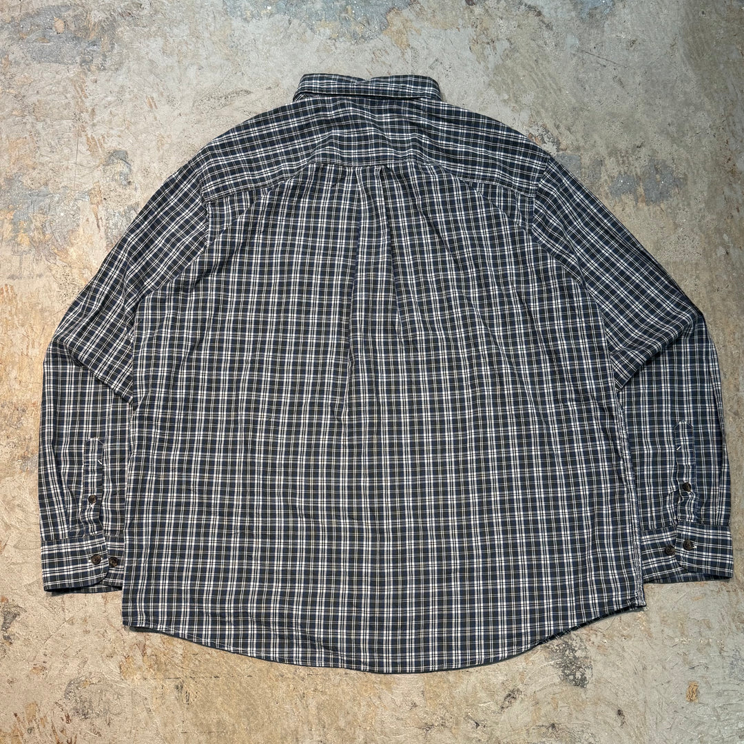 古着 DICKIES/ ディッキーズ/長袖シャツ/チェック柄/サイズXL