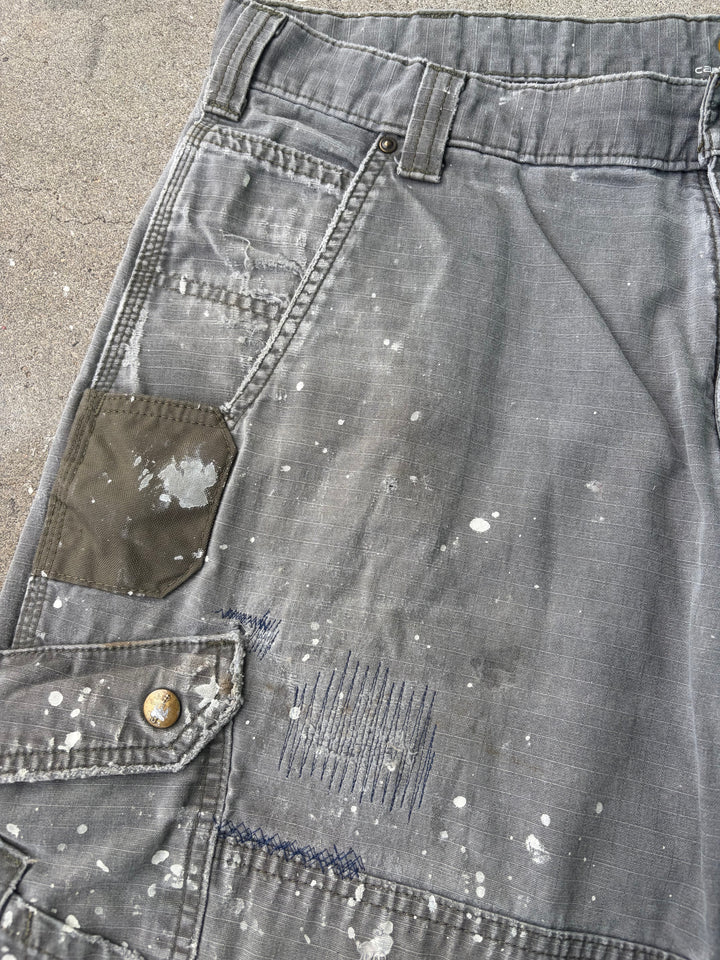 Carhartt Distressed Baggy Cargo Shorts W38