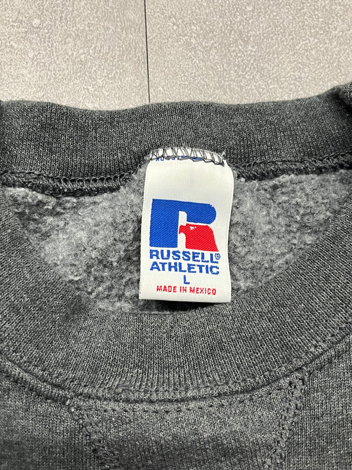 古着 90's〜 RUSSELLATHLETIC/ ラッセル アスレチック/ クルーネックブランクスウェット/ サイズL