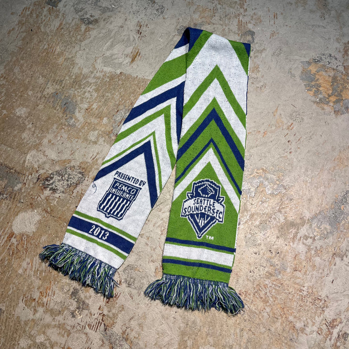 #3041　古着 スポーツマフラー/SEATTLE SOUNDERS FC/PRESENTED BY PENCO IMSURAMCE 2013