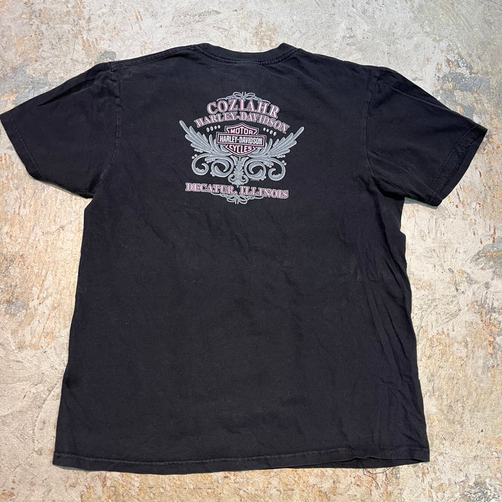 古着 Harley-Davidson/ハーレーダビッドソン/ プリントTシャツ/ サイズL