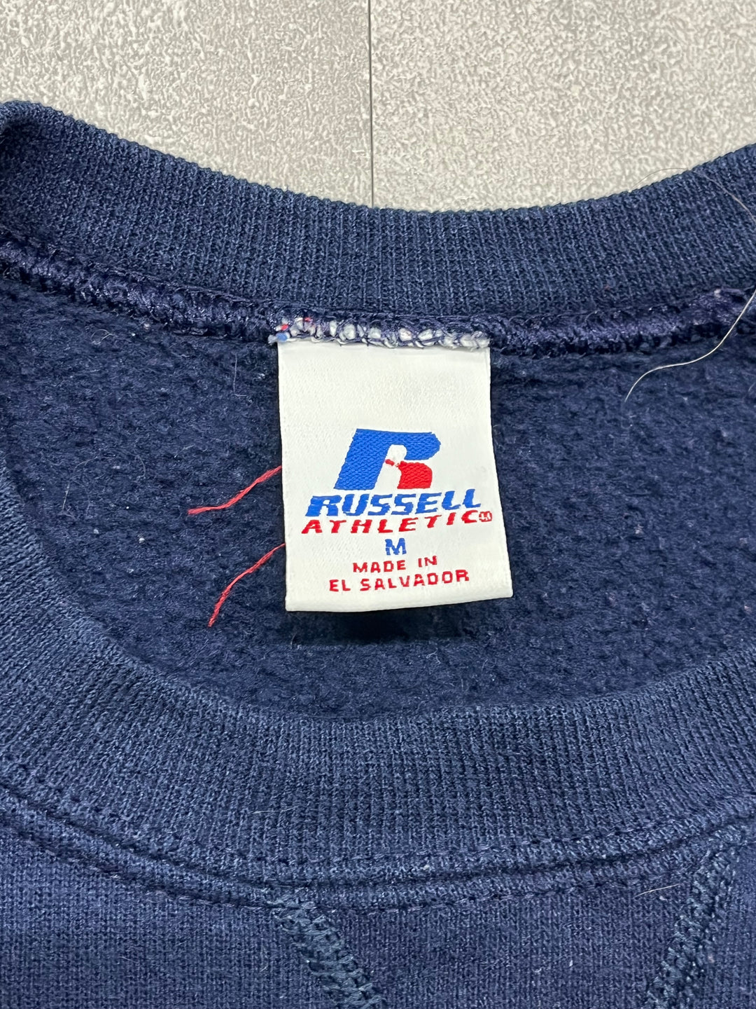 古着 00's~ RUSSELLATHLETIC/ ラッセル アスレチック/ クルーネックブランクスウェット/ 無地/ Vガゼット/ サイズM