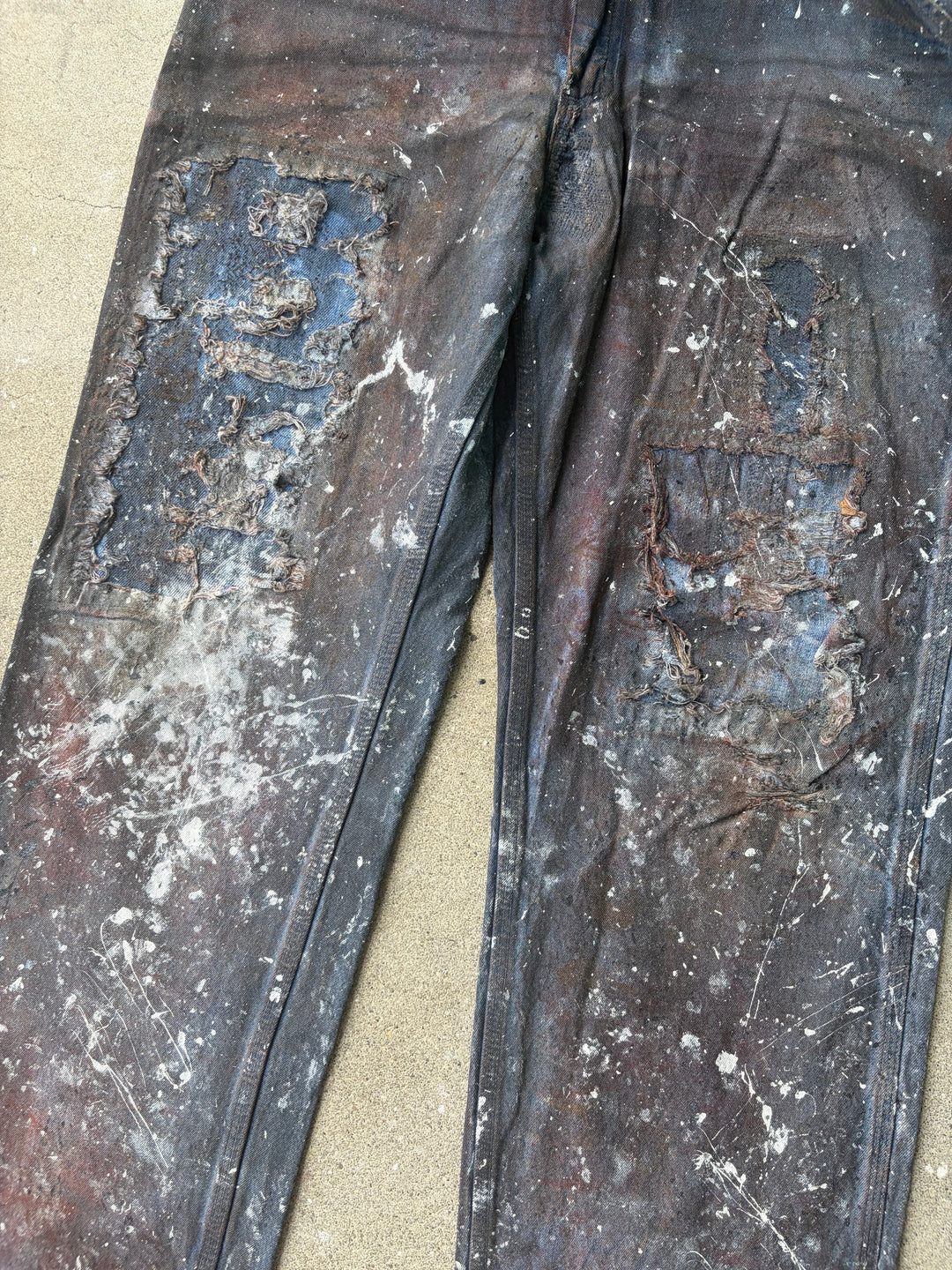 Carhartt Distressed Zombie Denim Pants W34 L32