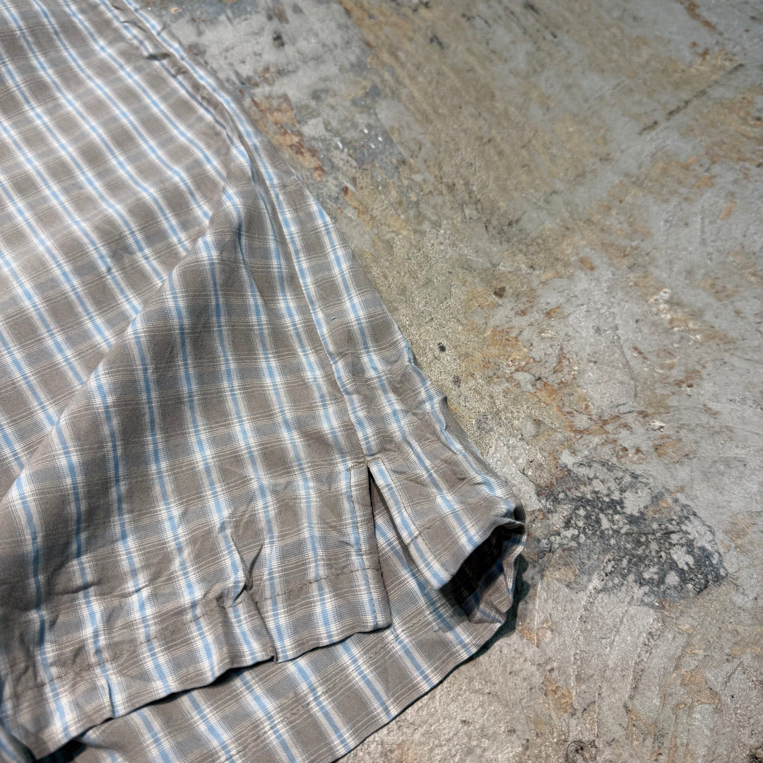 古着 Columbia/ コロンビア/ 半袖シャツ/ チェック柄/ サイズL