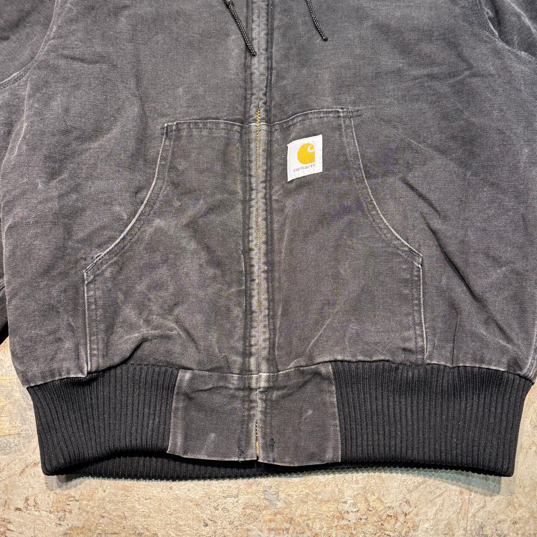 古着 USA製 80's~ Carhartt/ カーハート/ アクティブジャケット/ ダック地/ 裏地キルティング/ サイズM