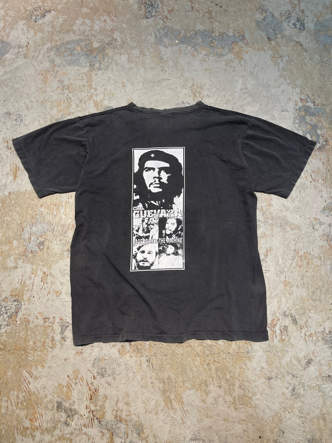 #MA154 古着 90's CHE GUEVARA/チェ･ゲバラ / 元キューバ産業大臣 / ヴィンテージ シングルステッチ プリントTシャツ/サイズXL相当