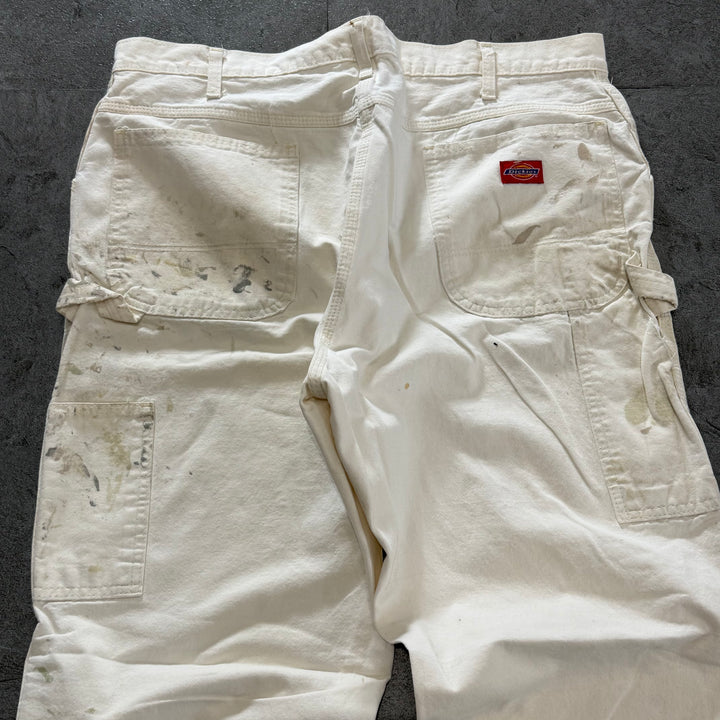 古着 Dickies ディッキーズ ペインターパンツ  実寸サイズ37×31
